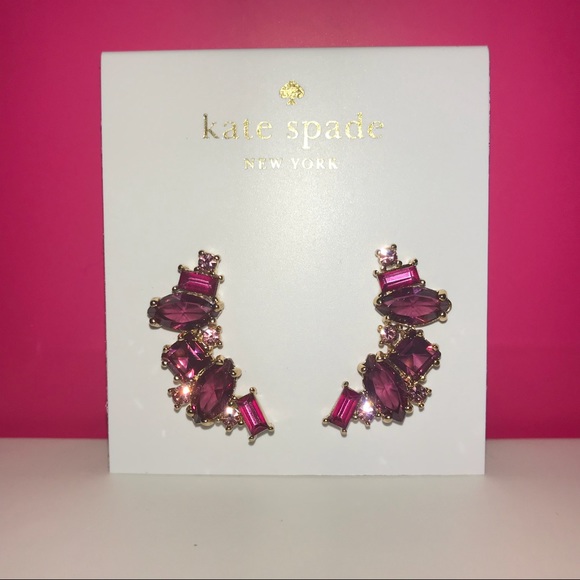 FLASH SALE 🎉 Kate Spade ♠️ Pink Dangle Earrings - Picture 5 of 8